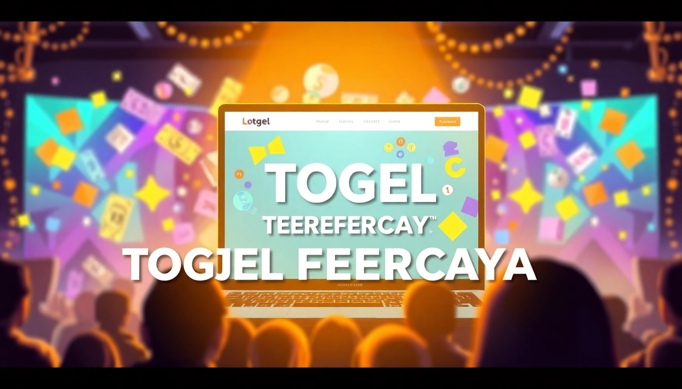 Engaging with TOGEL TERPERCAYA while enjoying an exciting online lottery experience.