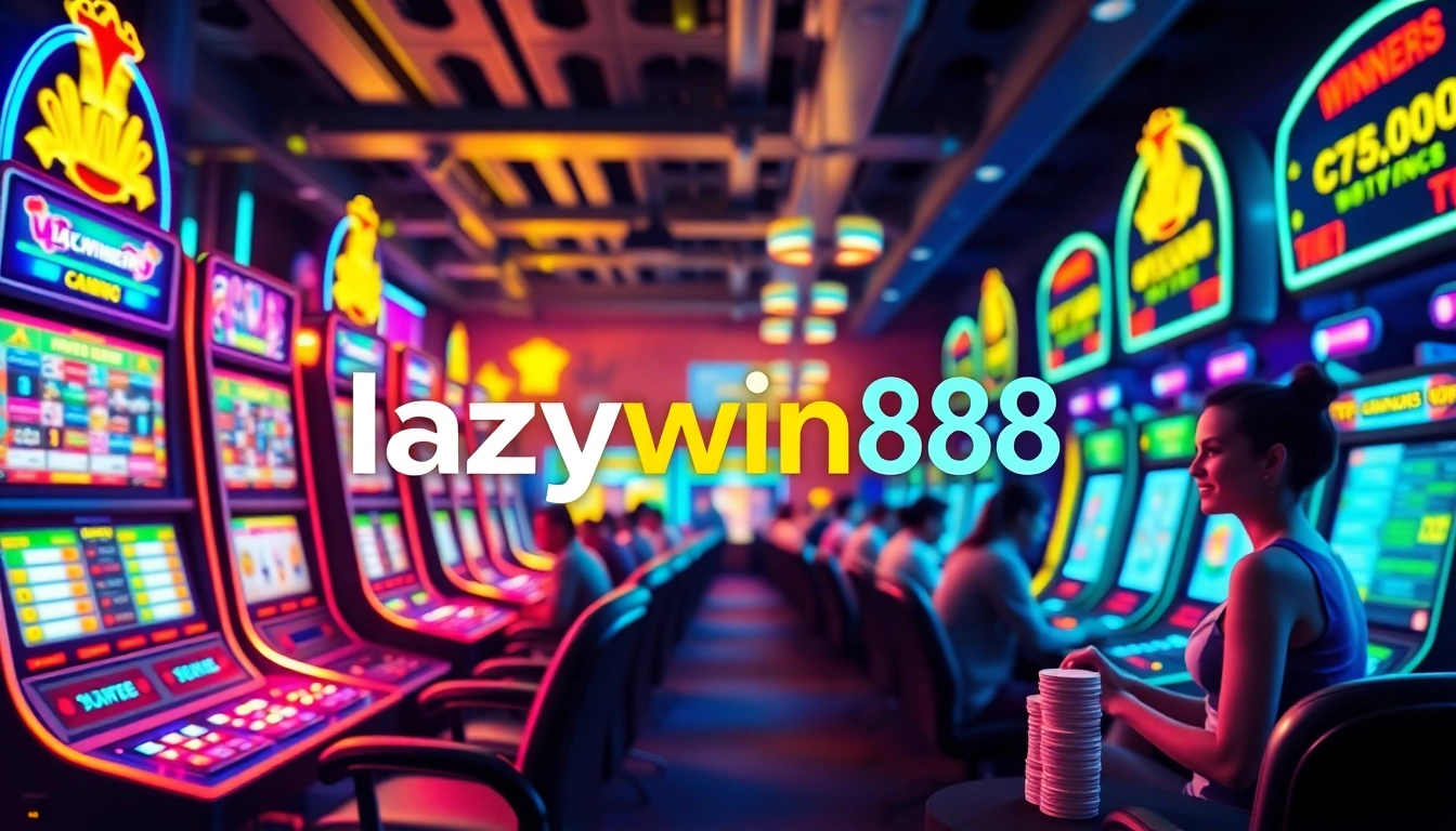 Experience vibrant gaming at lazywin888 with thrilling slot machines and dynamic players.