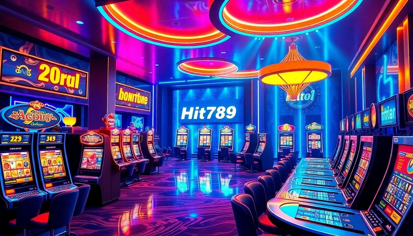 Engage with the thrilling world of hit789 through our vibrant online casino experience.