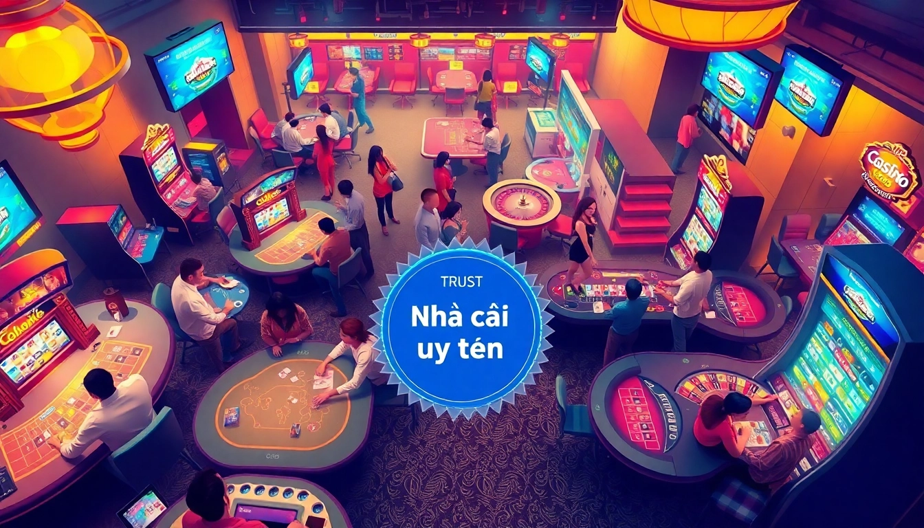 Experience the excitement of Nhà cái uy tín in a trustworthy online casino setting filled with diverse players.