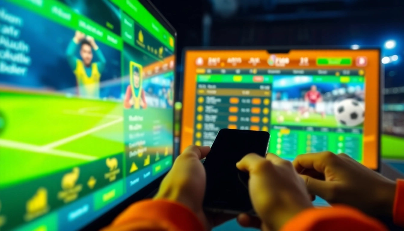 Explore the thrilling sports betting interface of https://f168.global/, showcasing engaging betting options and vibrant visuals.